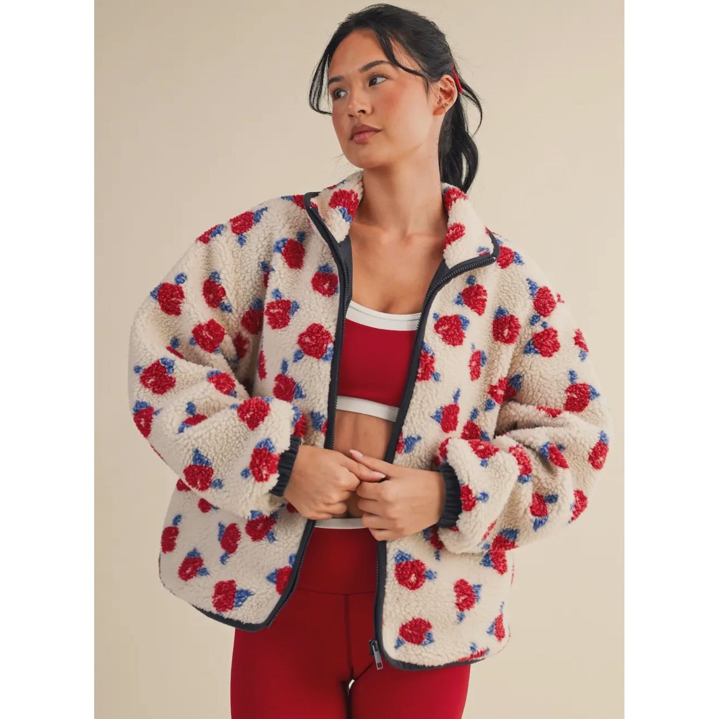 Fleur & Fleece Jacket