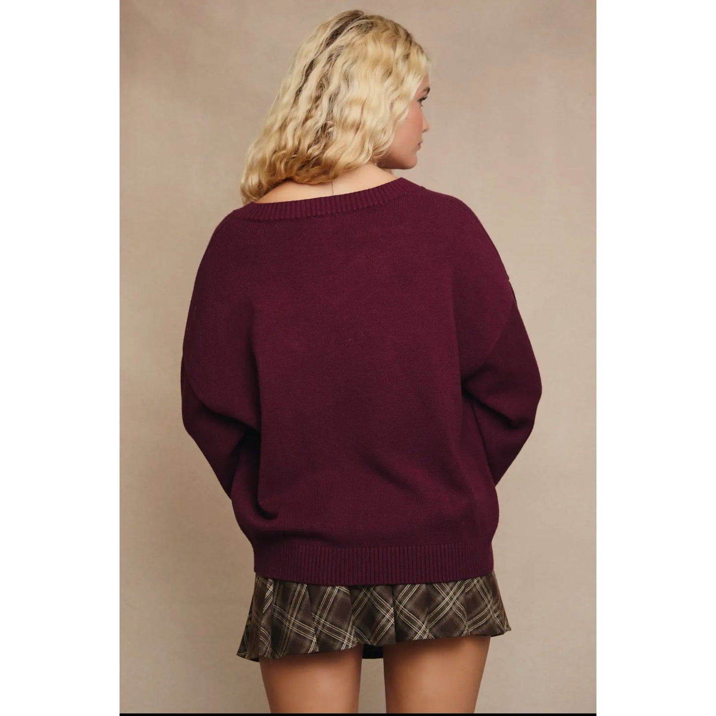 The Crimson Crush Sweater