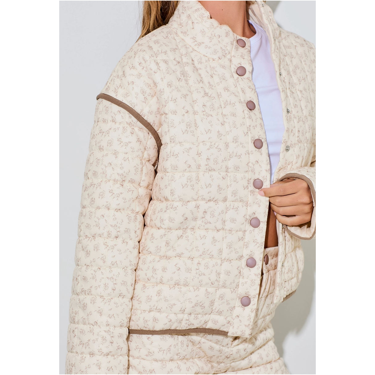 Blossom Breeze Quilted Jacket