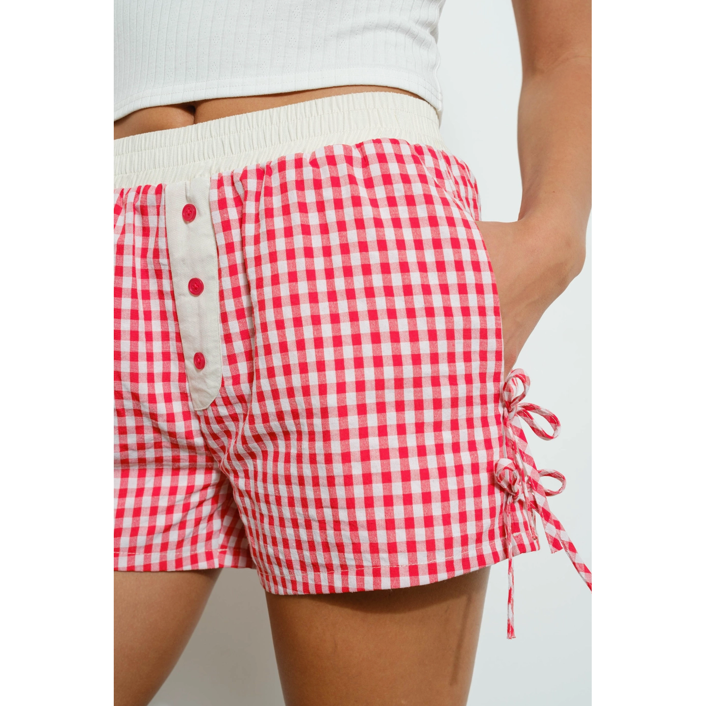 Gingham Sweetheart Boxer Shorts