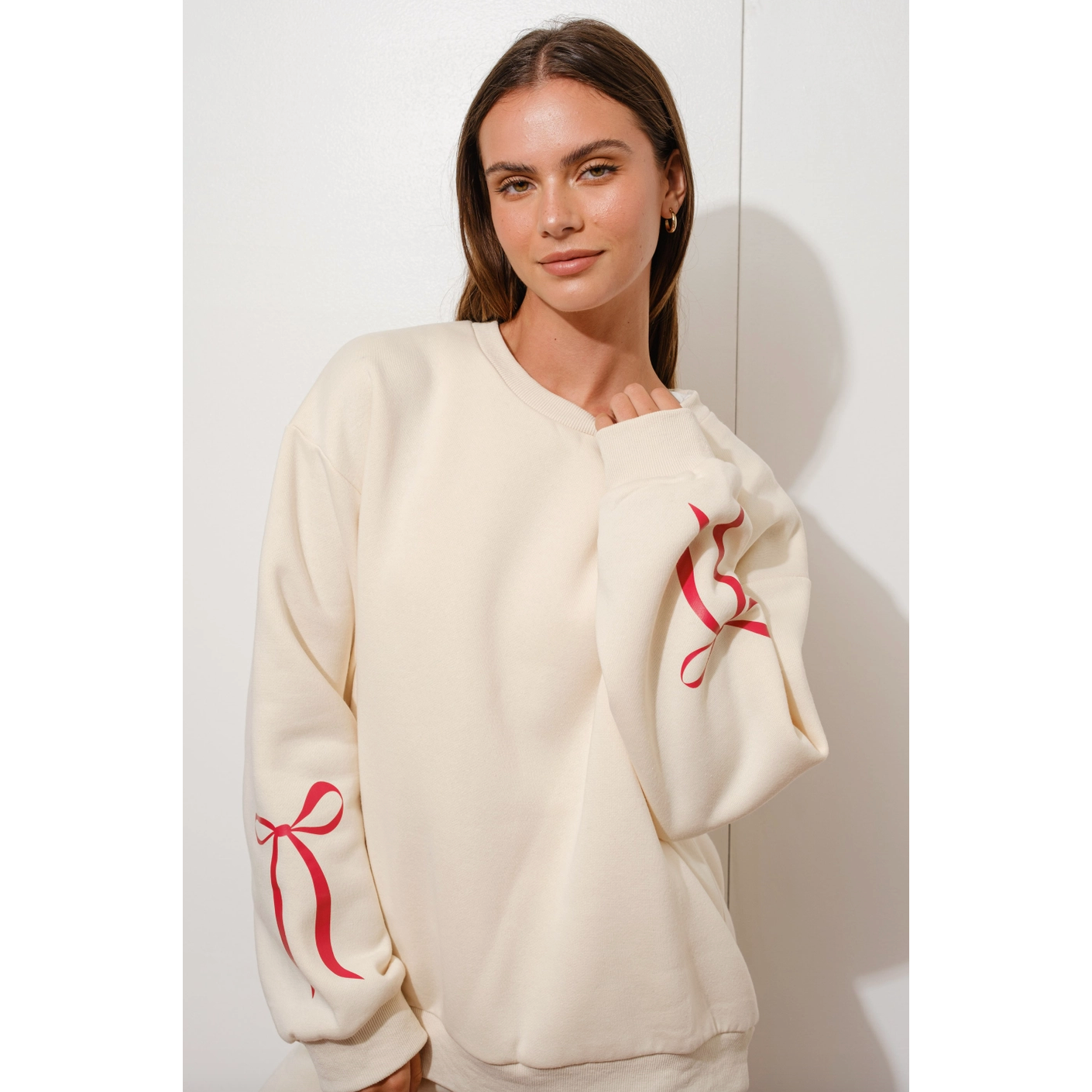 Sweet Serenity Bow Sweatshirt