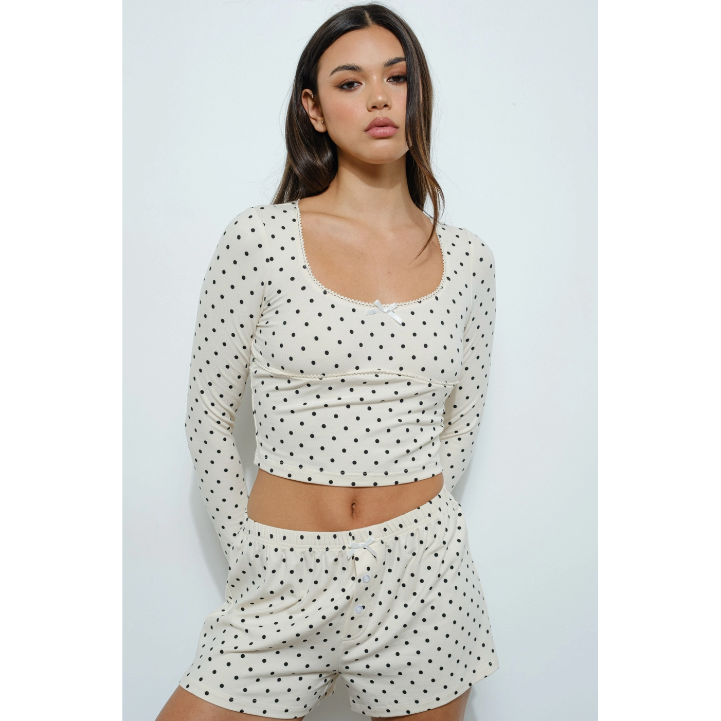 Polka Dot Dream Long Sleeve Top