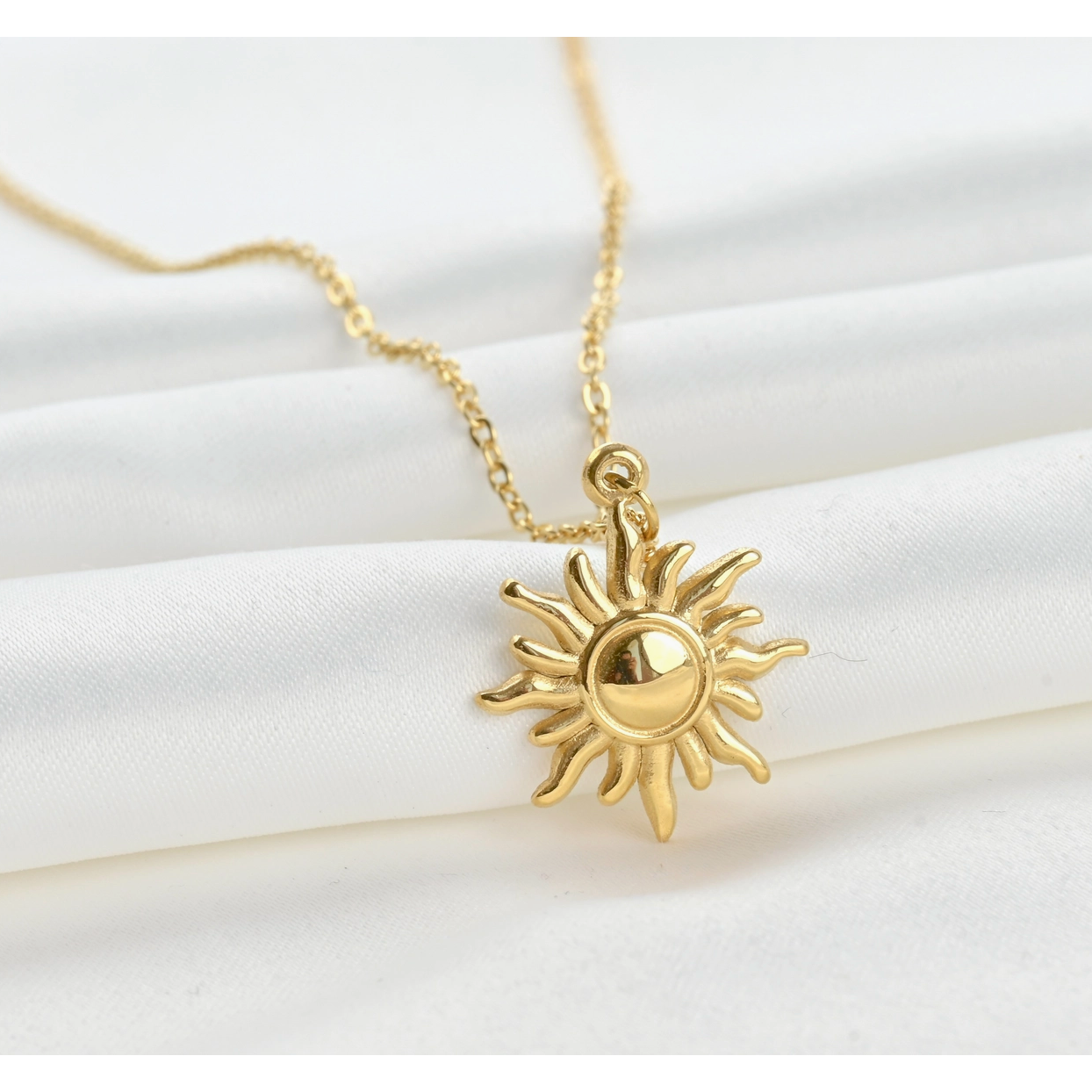 Sunbeam Charm Necklace