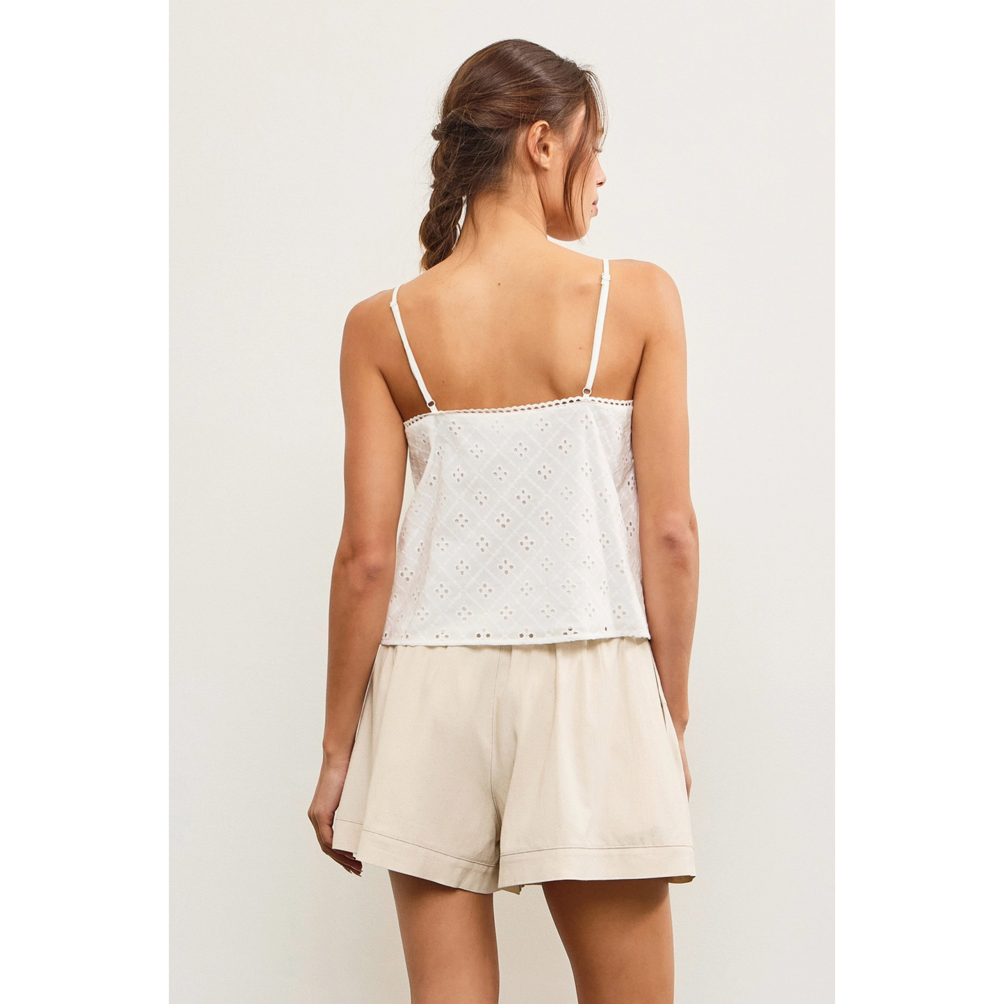 Sweet Simplicity Eyelet Cami