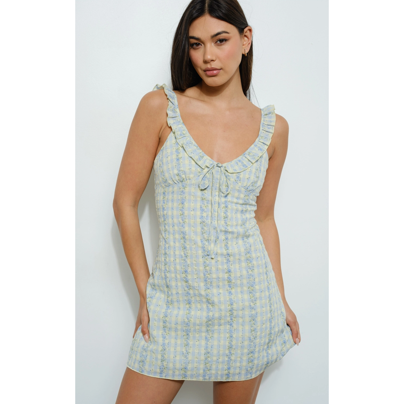 Frill Mini Dress