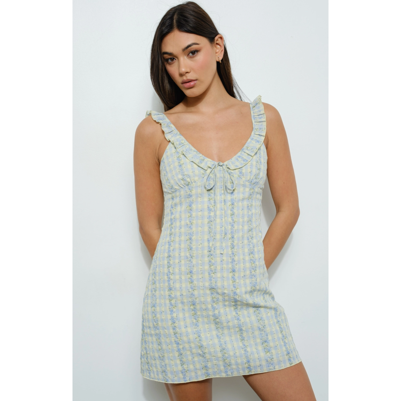 Frill Mini Dress