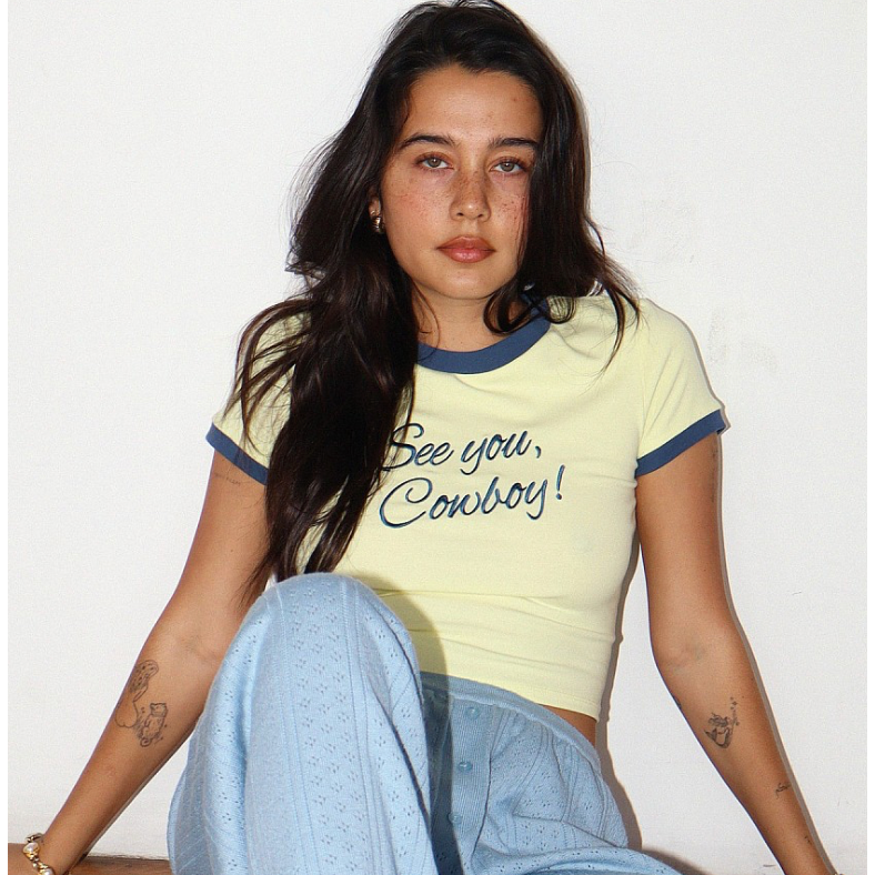 See You Cowboy Baby Tee
