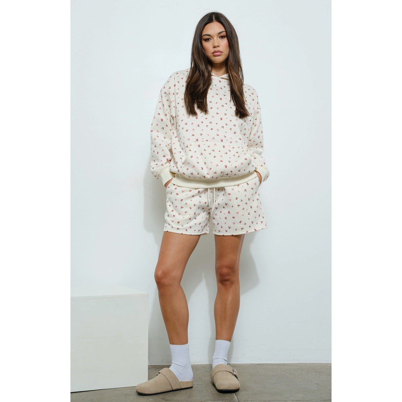 Cherry & Bows Cozy Hoodie