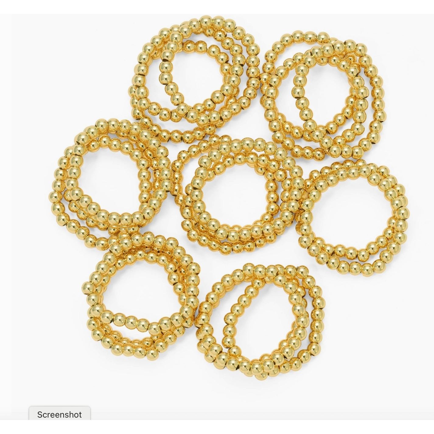Stretch 3mm Bead Rings