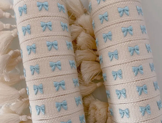 Light Blue Bow Bracelet