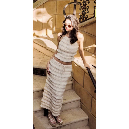 The Riviera Ruffle Set
