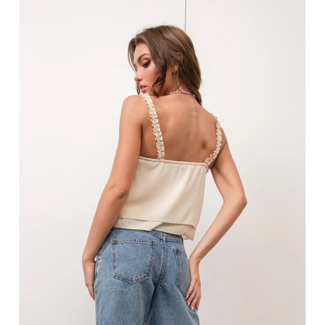 Whisper Ruffle Cami