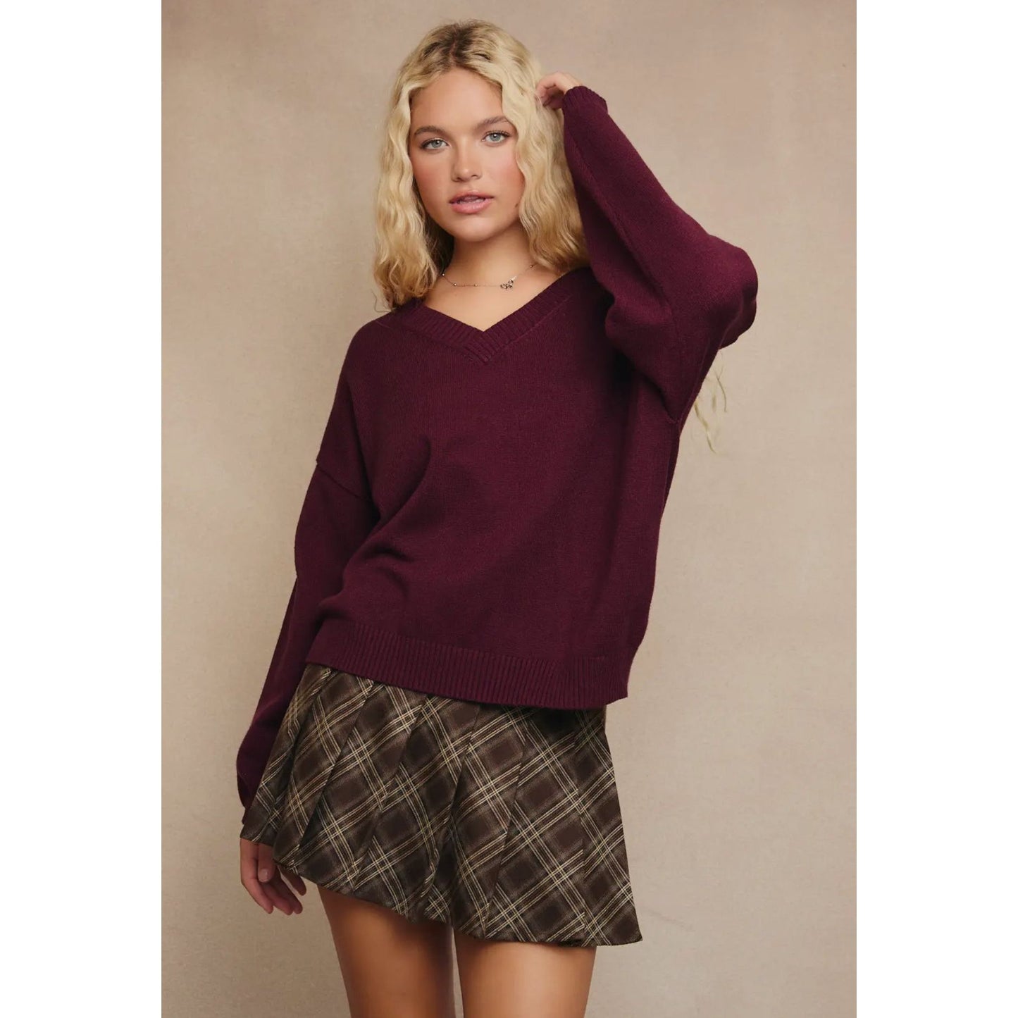 The Crimson Crush Sweater