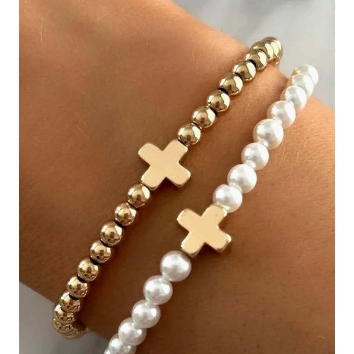 Gracie Cross Bracelet