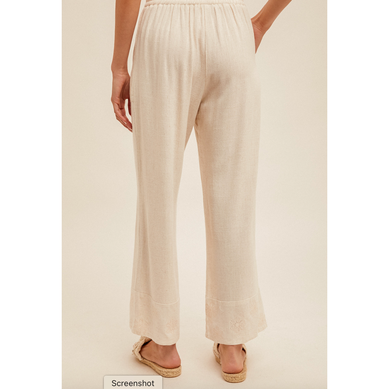 Sunkissed Embroidered Pants