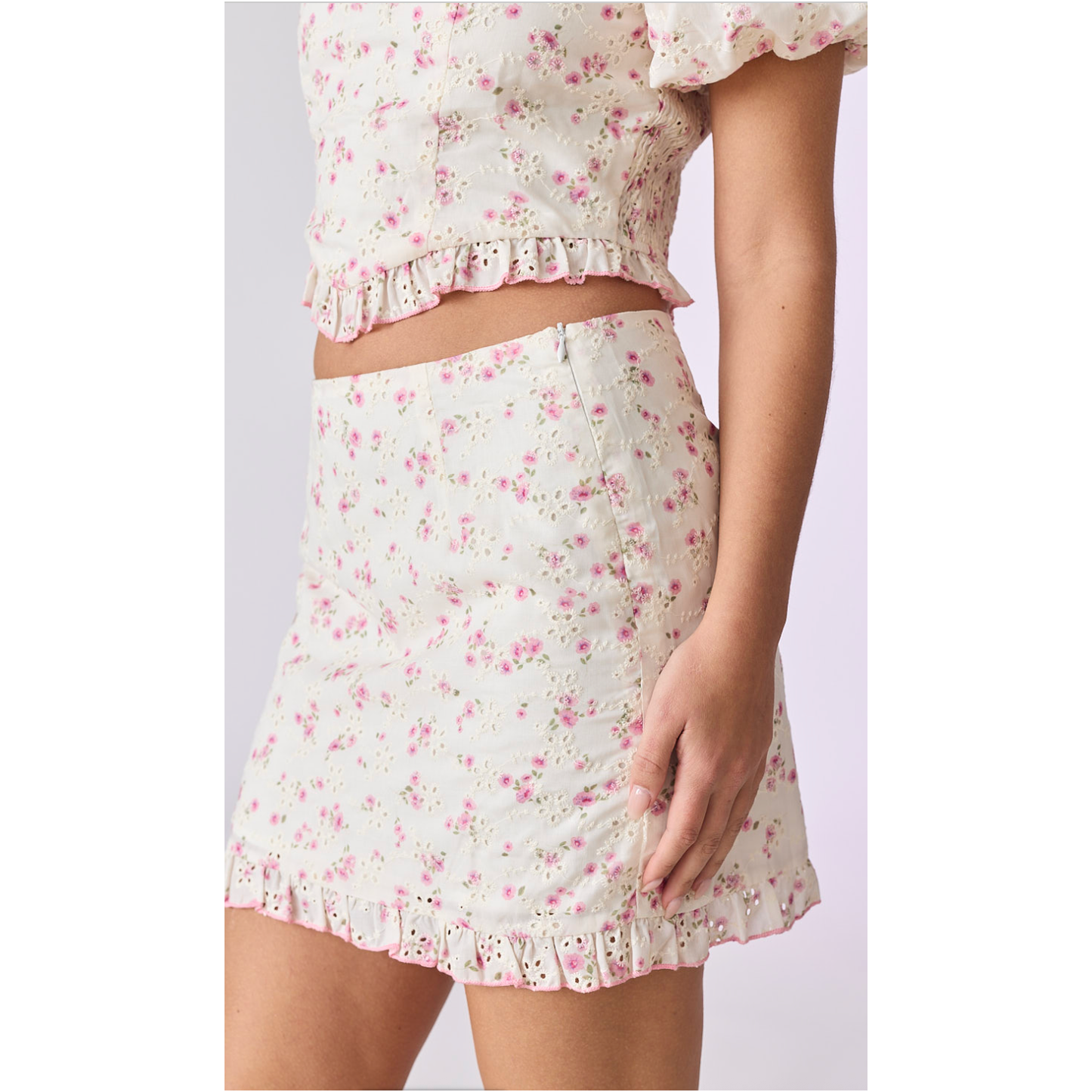 Everly Printed Eyelet Set