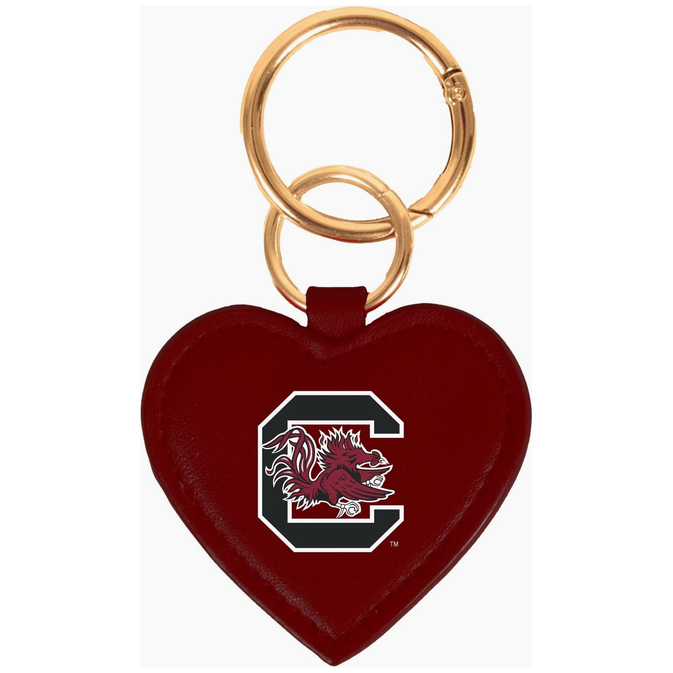 College Heart Charm for Stadium Bags