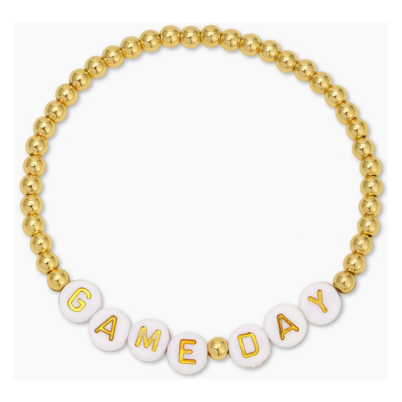Game Day Beaded Bracelet