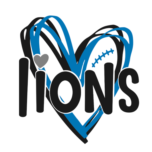 Heart & Hustle Lions Tee