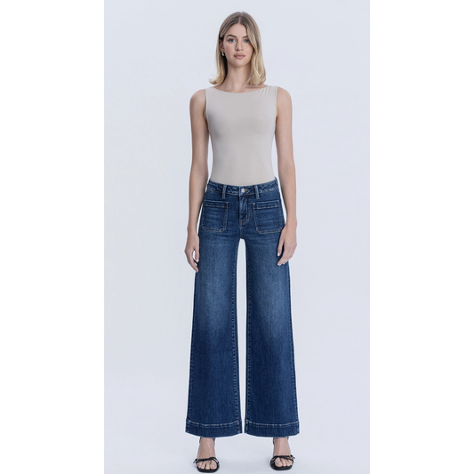 The Harper Wide-Leg Denim