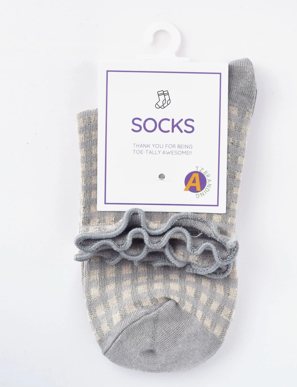 Colorful Check Pattern Socks