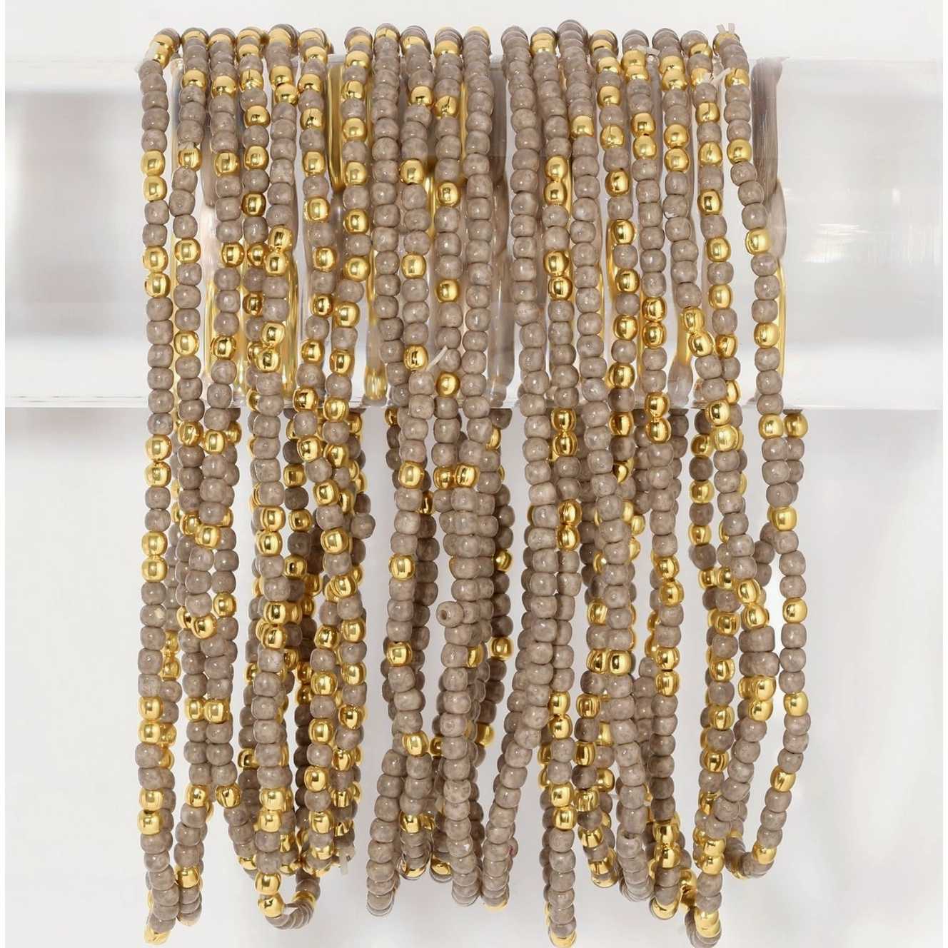 Stretch Beaded Game Day Bracelets